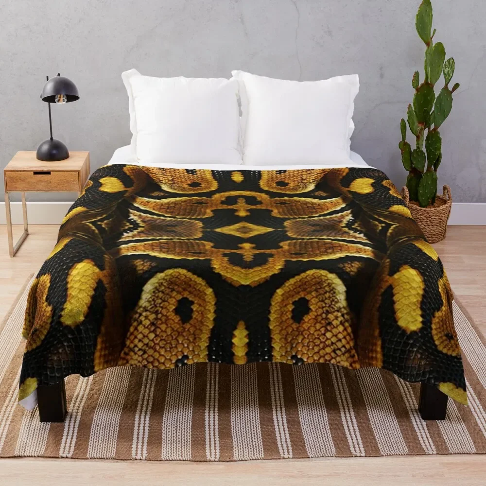 

Ball Python Throw Blanket Comforter Furry Blankets