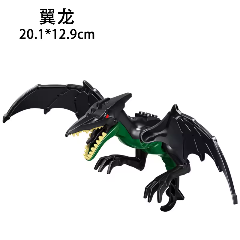 Jurassic World 3 Brutal Raptor Building Blocks Dinosaur Bricks Tyrannosaurus Indominus I-Rex Assemble Toy For Children - Image 43