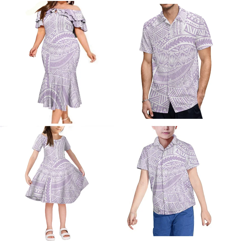 

Not for sale High-quality custom-made casual wear for Polynesian tribal couples