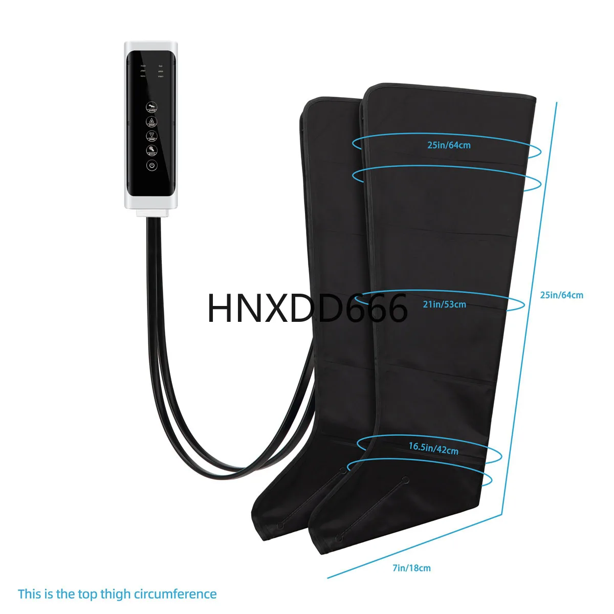 

Air Pressure Leg Massager Foot Massage Boots Kneading Squeeze Deep Relaxation Calf With Remote Control