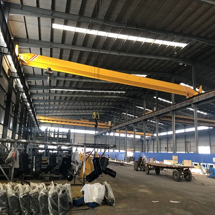 Chinese manufacturer direct selling 5 10 15 ton customized LD full size suspended electric monorail single beam Overhead crane