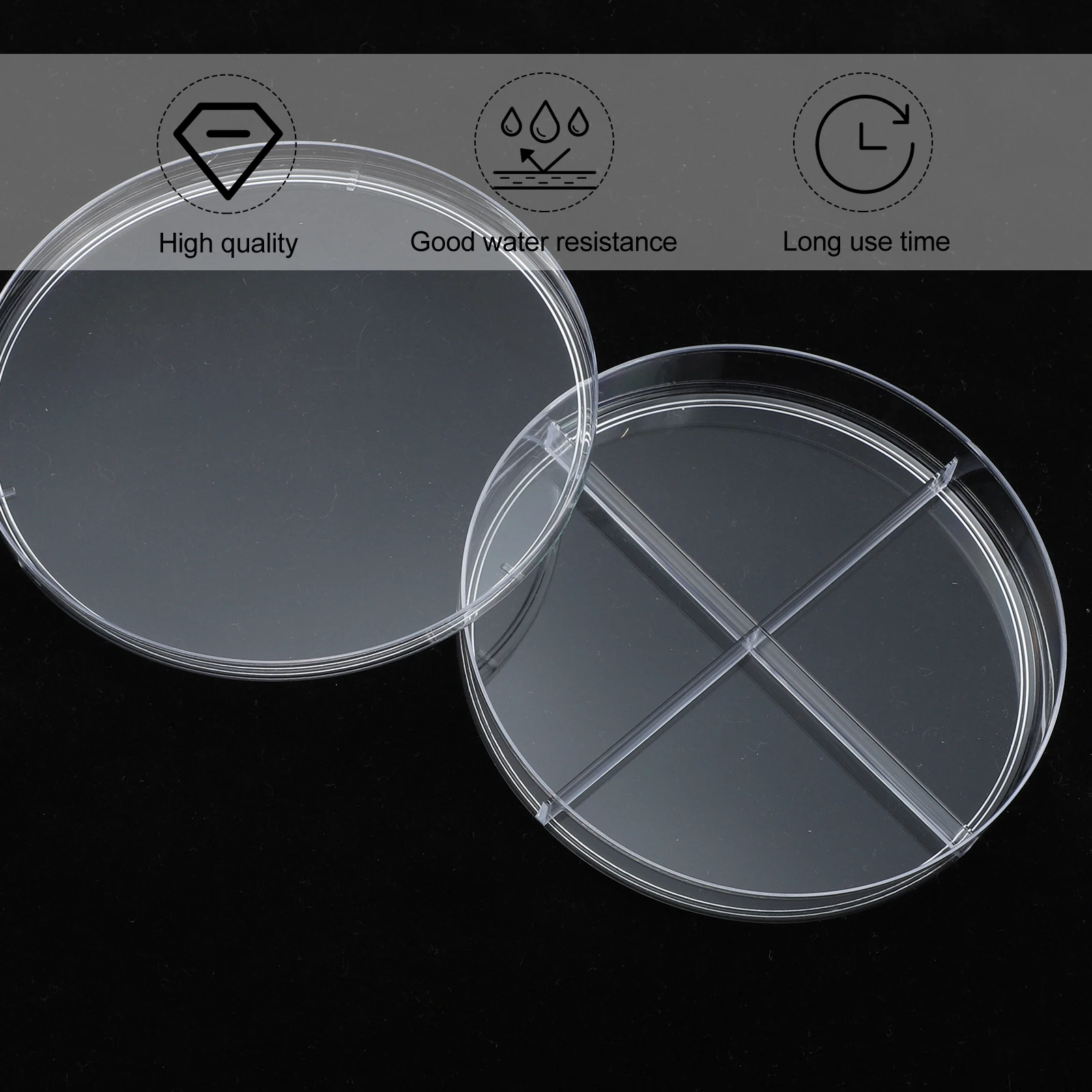 

10 Pcs Cell Culture Dish Scientific Experiment Tool Teaching Aid Petri Agar Plates Plastic