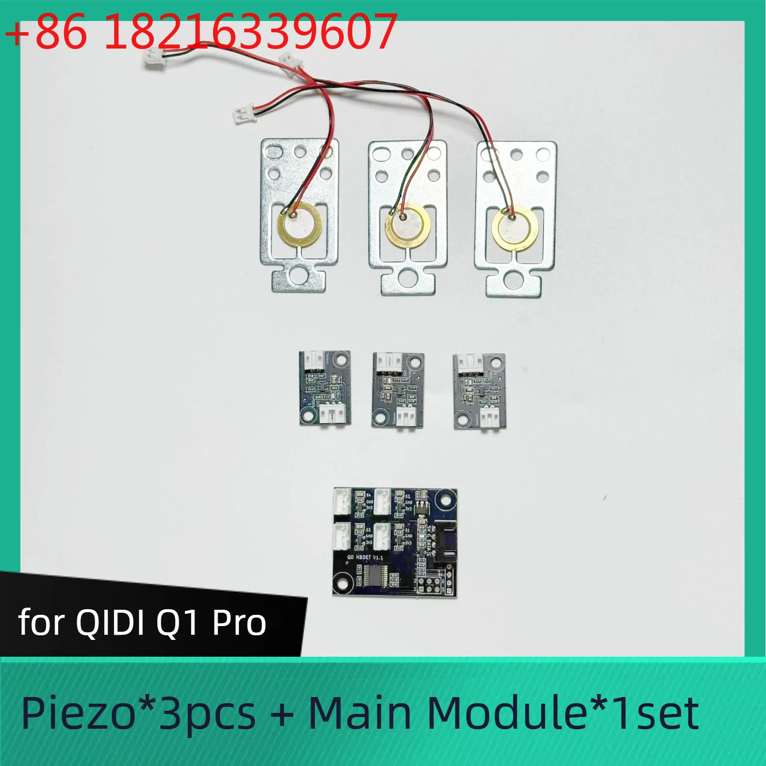 

Датчик тепловой платформы QIDI Q1 Pro, тензодатчик, датчик электрофорезной разрядки для 3D-принтера QIDI Tech Q1-Pro, аксессуары