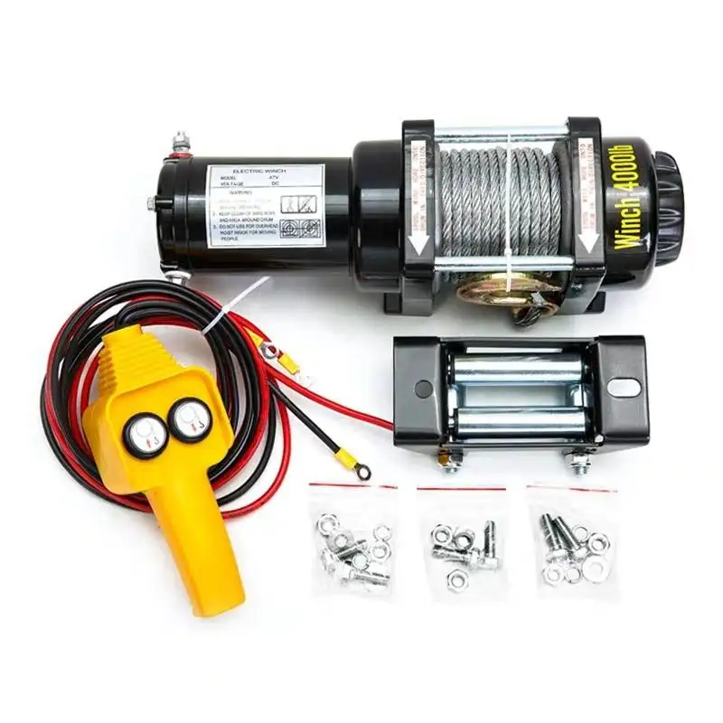 Factory sale dc 12v/24v electric winch 2000-20000lbs off road car winch