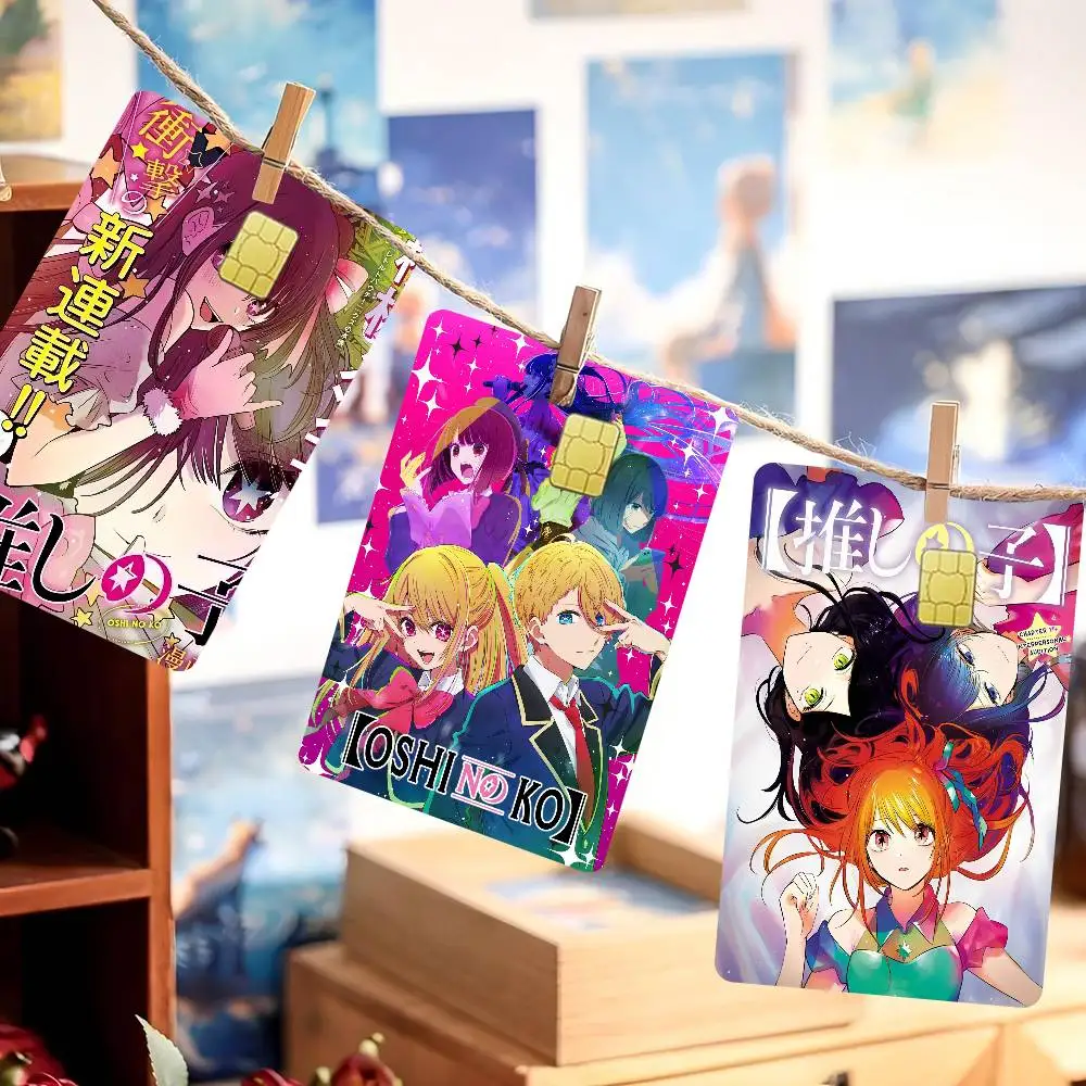 

Oshi No Ko Anime Game Anime Sticker Film Skin Cover Case For Small Large No Chip Debit Credit Card Front Side