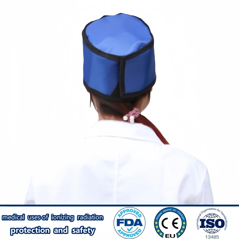 X-ray gamma ray radiological protection 0.35mmpb/0.5mmpb lead cap radioactive factories ionizing radiation protective lead cap