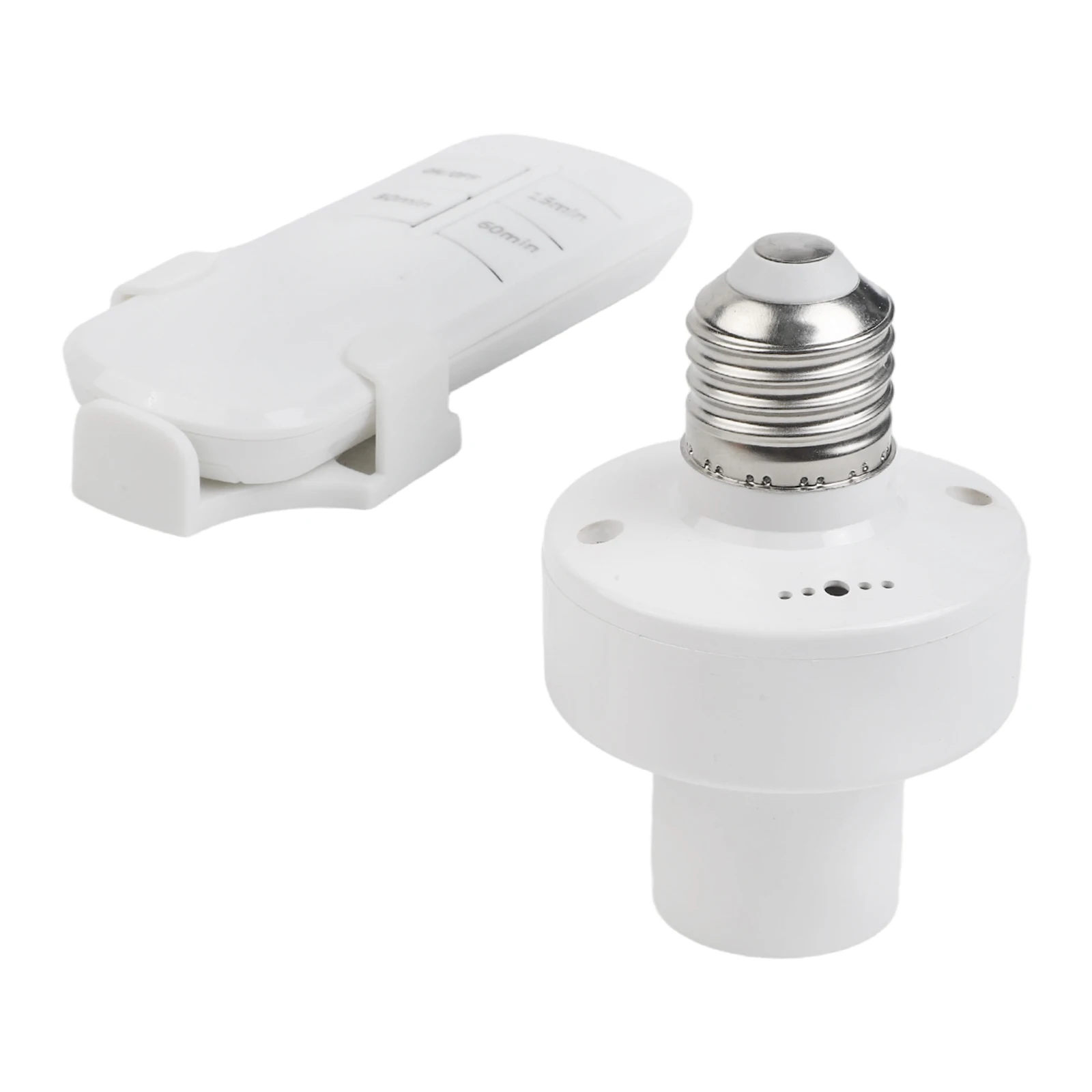 Induction Lamp Holder E27 Lamp Socket ABS Material DIY Lighting Project Easy Installation Mobile App Integration