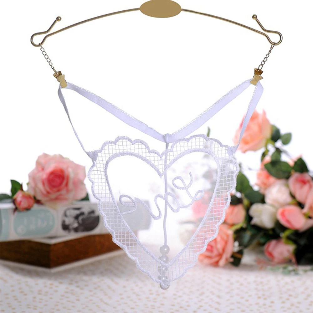 Calcinhas Low Rise Transparente para Mulheres, Cuecas Sem Costura, Cuecas Bordadas, Tanga Costas em T, Roupa Interior Sexy, Acessórios Eróticos, A50, 18