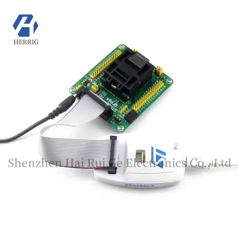 مقبس برمجة الثلج الصغير، مقبس الاختبار، مقبس الحرق، مقبس المحول، مقبس التحويل لـ STM32F، STM32L QFP64 #3