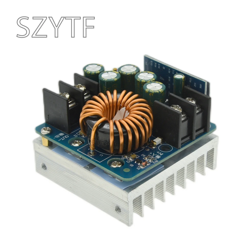 DC-DC 400W High-power Step Down Buck Converter DC 10V-60V Constant Voltage Constant Current Adjustable Power Supply Module