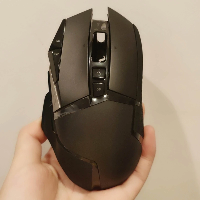 Carcasa de repuesto para ratón inalámbrico, funda exterior, pieza de repuesto para G502