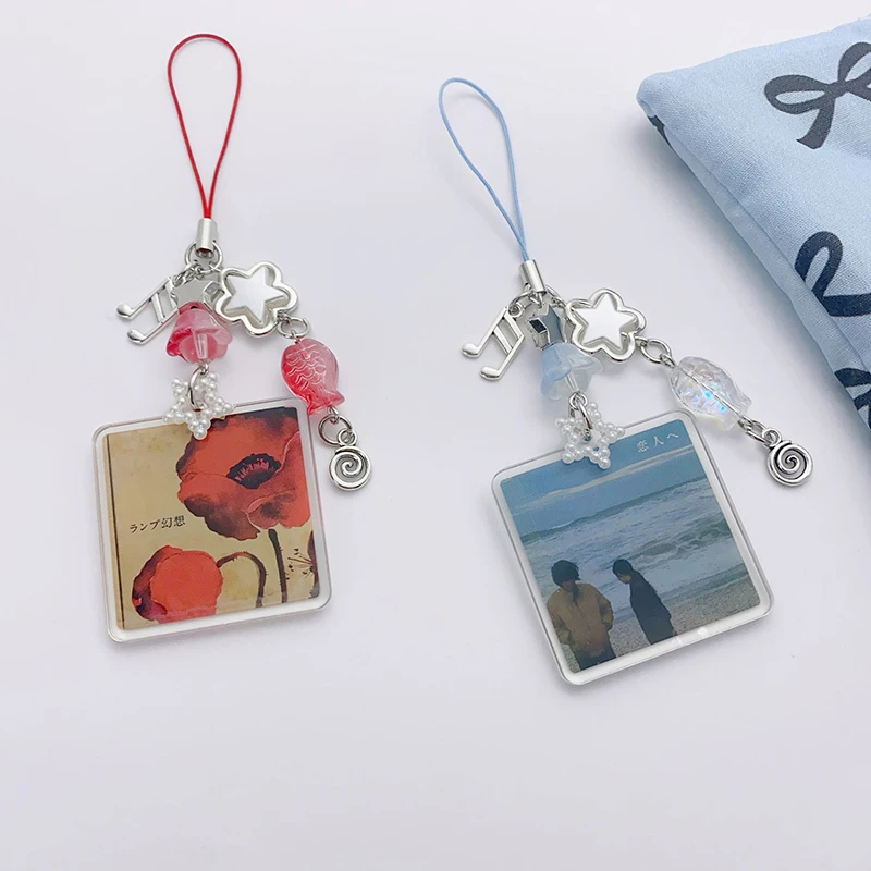 

Lovers Lamp Inspired Phone Lanyard Y2K Aesthetic Album Lamp Phone ChainBag Pendant Keychain Decoration Couple Gifts