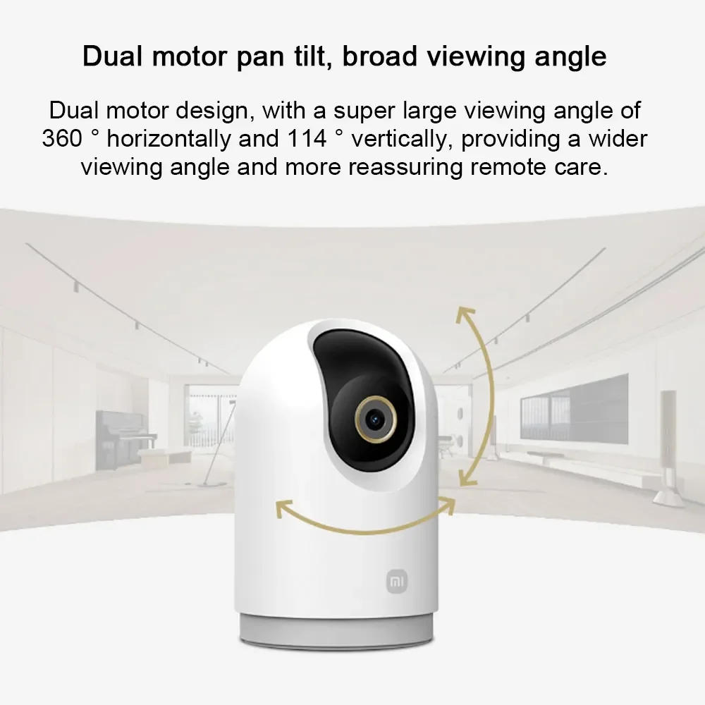 Xiaomi Smart Camera 3 Pro PTZ Version Full Color HDR 2.4/5GHz Mesh Gateway AI/Human/Pet/Baby Cry Detection 360° Security Monitor