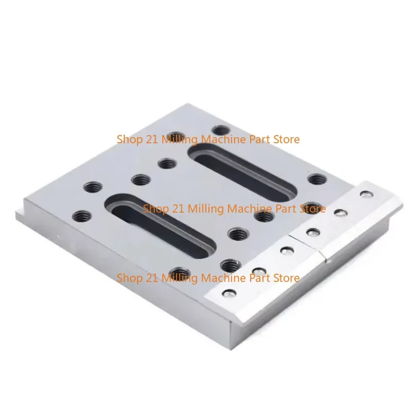 M8 CNC Wire EDM Fixture Board Stainless Jig Tool 120x100X15mm Fit Leveling & Clamping