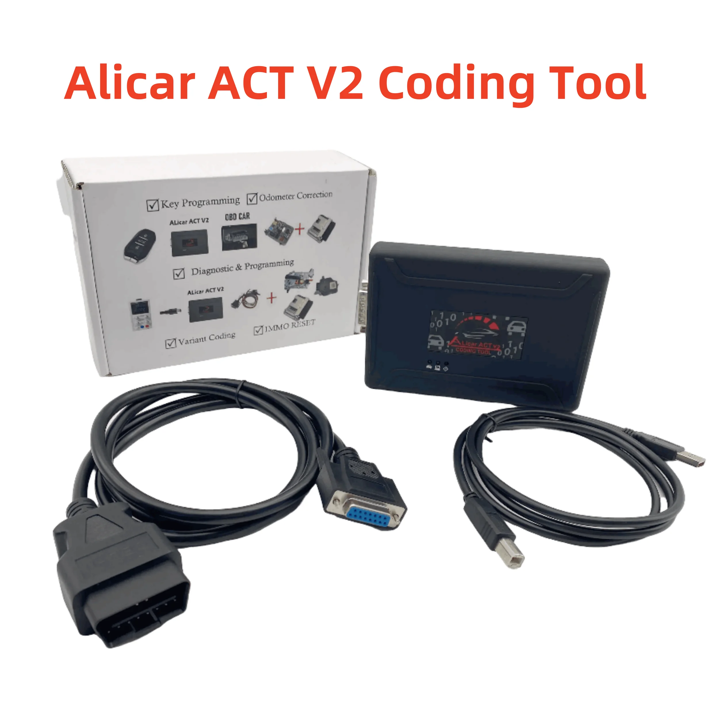 

ALicar ACT V2 coding tool ECU-Chip-Tuning for Citroen/ FIAT/OP EL/Peugeot for Toyota ECU programming diagnostic test tool