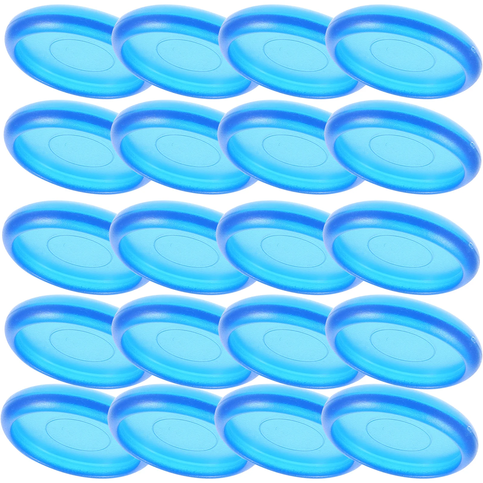 44pcs Binding Clips Plastic Expansion Discs ABS Plastic Discbound Expansion Discs Binder Rings Office School Supplies