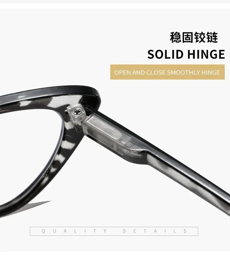 Modische Presbyopie-Brille gegen blaues Licht, klassische Retro-Katzenaugen-Lesebrille, Presbyopie-Brille für Herren und Damen – Detail 12
