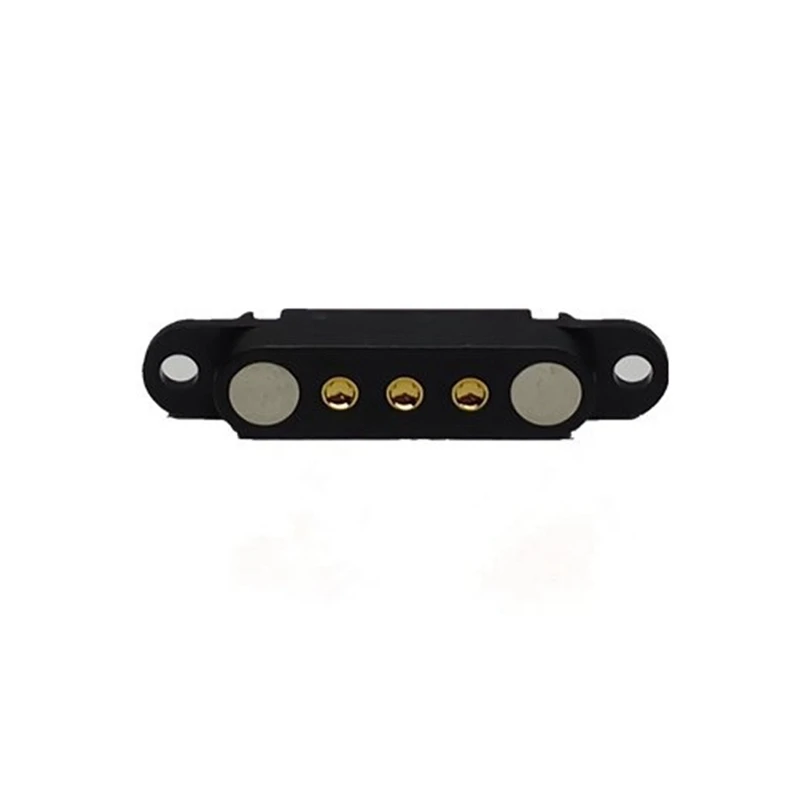 5Pair Magnetic Pogo Pin Connector 3Pin Pogopin Male Female 2.54 MM Spring Loaded Magnet Connector Power Socket