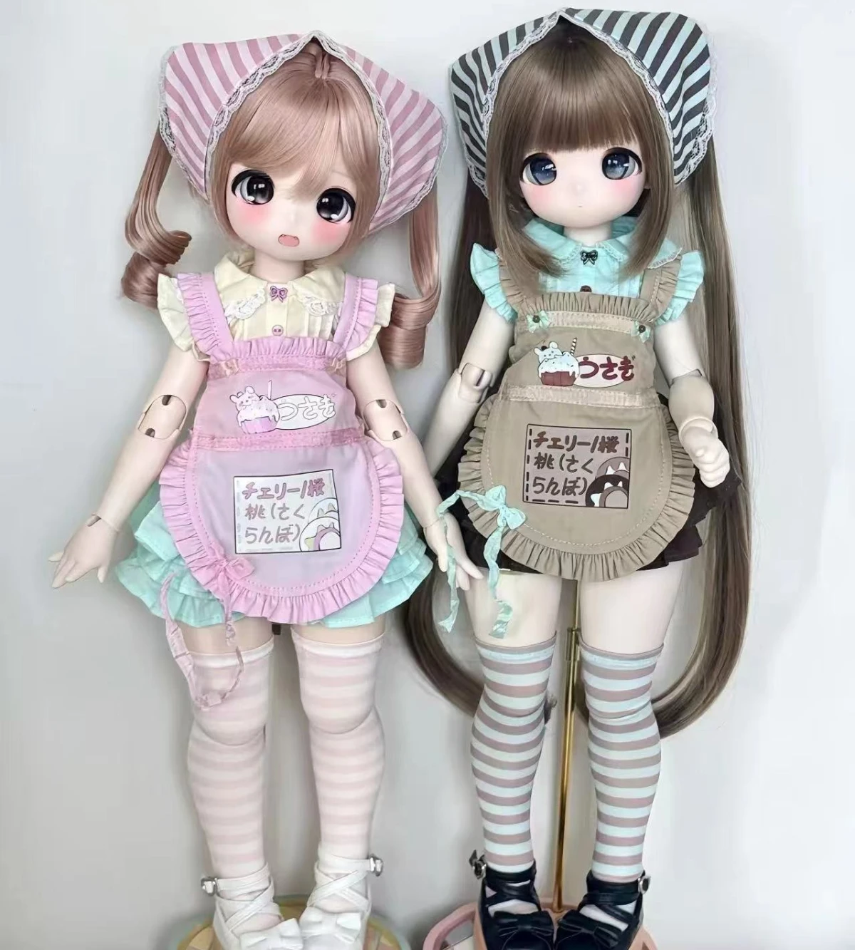 人形の服スーツ 30/45 センチメートル男性女性 Bjd 人形 1/6 1/4 かわいい漫画セットおもちゃままごとドレスアップ人形アクセサリー、人形なし