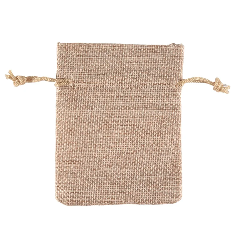 Small Burlap Bags With Drawstring,3X4inch Gift Little Burlap Drawstring Bags,Reusable To Store Tea Sachet Bags-New