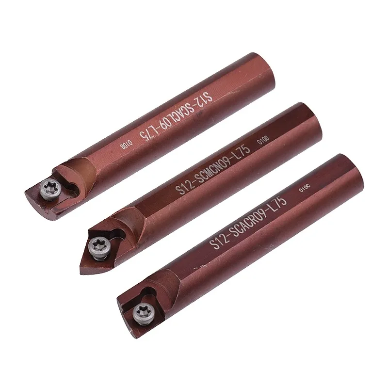 Imagem -06 - Ferramentas de Torneamento Cnc para Ferramentas Barra de Ferramentas S08x S10x S12x Scbcr Scmcn Scbcl Scbcl 06 09 L35 L45 L55 L75 L85 L95 Milímetros 10 Milímetros 12 Milímetros