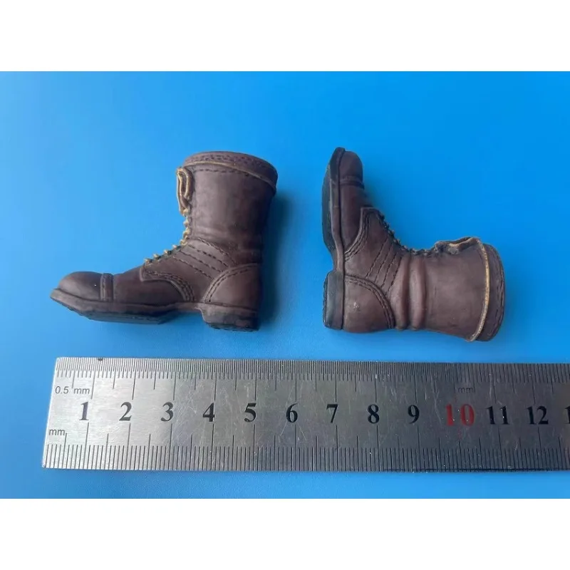 Stiefel im Maßstab 1:6, US-Militärkampfstiefel aus dem Zweiten Weltkrieg, hohle Schuhe, Modell für 12-Zoll-Soldaten-Actionfiguren-Körper