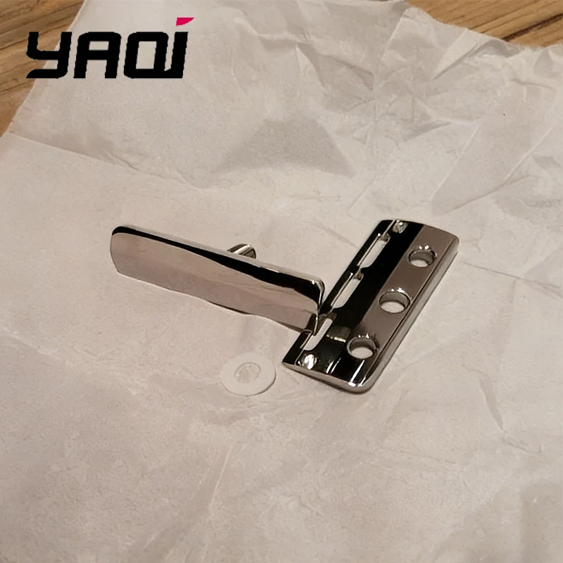 tete-de-rasoir-de-securite-yaqi-tachi-en-acier-inoxydable-lame-simple-polie-espacement-de-10-mm-longueur-de-34-mm-pour-un-rasage-en-douceur-﻿