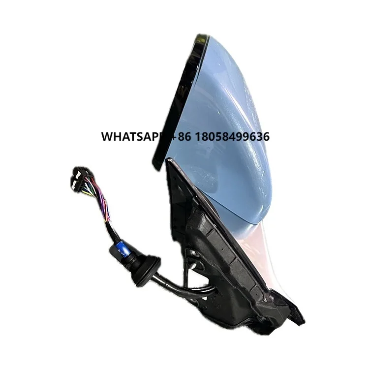 

Black Plastic and Glass Car Coverage System Reverse Rearview Mirror X02-82150015