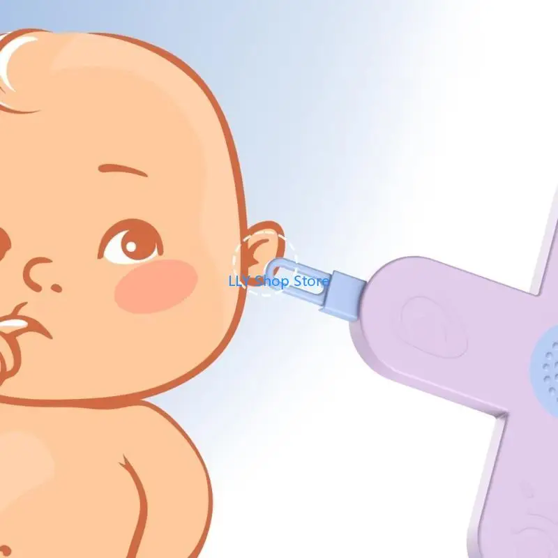 T8UD 4 في 1 منظف للأنف والأظافر والسرة، أداة للعناية الصحية، أداة إزالة شمع الأذن