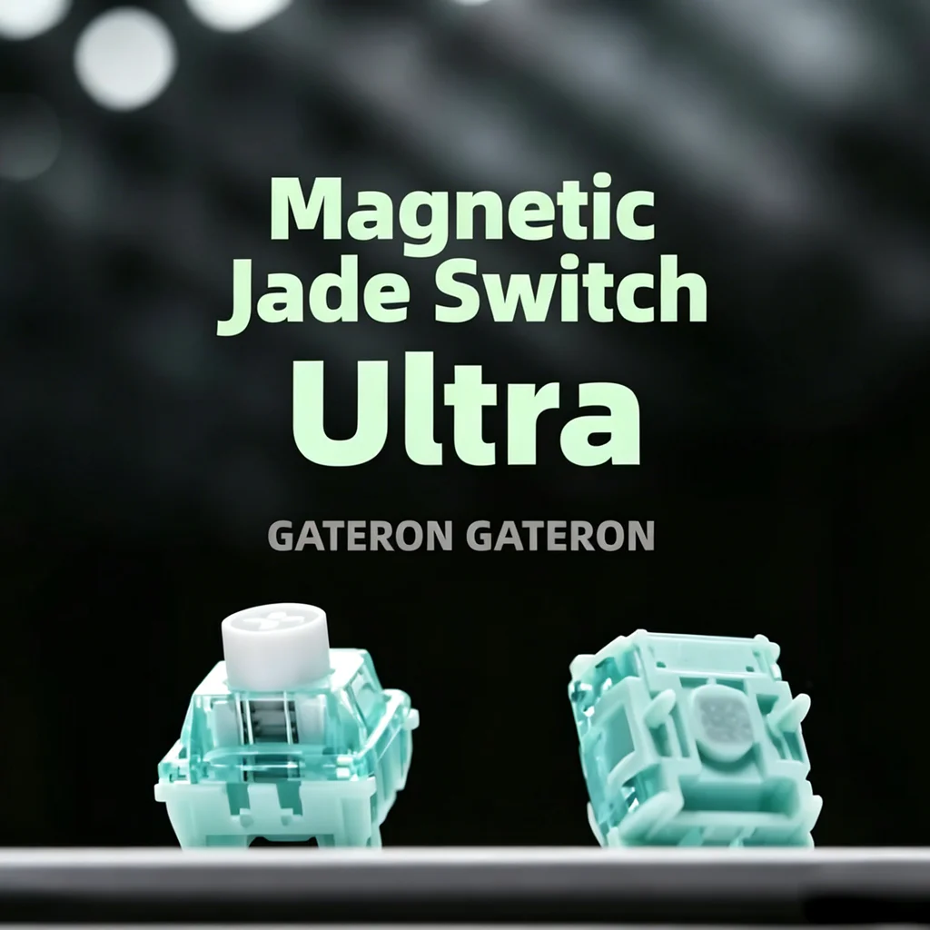 Gaming Keyboard Hall Effect Switches - GATERON Magnetic Jade Ultra Switch Linear