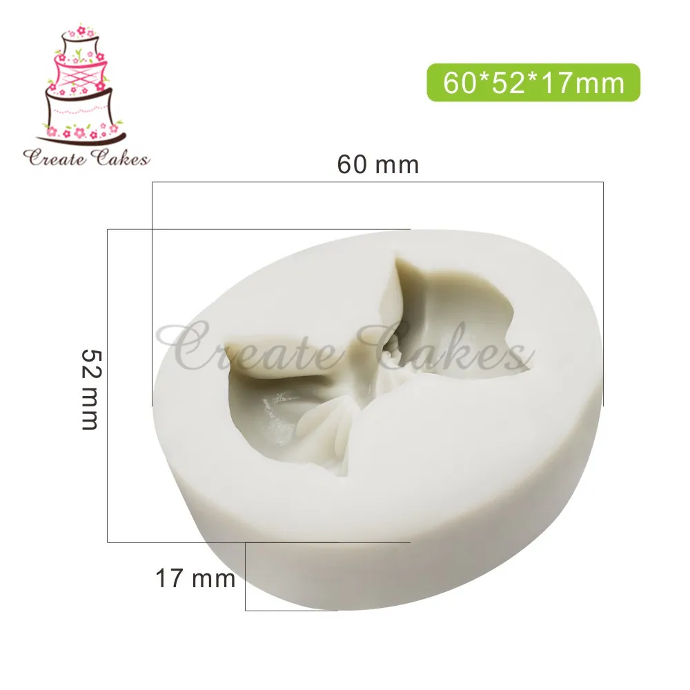 Cute Swan Fondant Cake Molds Baking Decoration Cake Tool Cake Topper Mould Sugar Craft Mold Gumpaste Mold Handmade SM-096