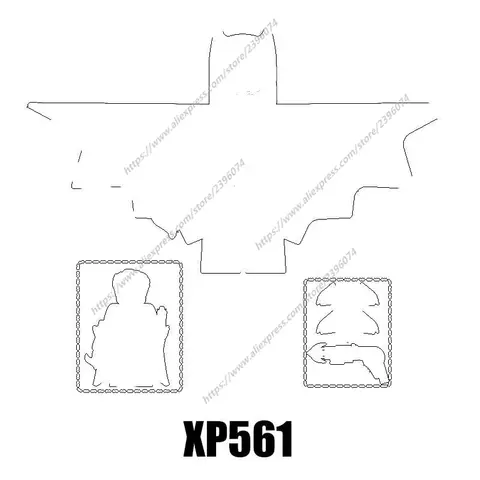 액션 피규어 빌딩 블록 장난감 시리즈, G0123, KT1075, XP561, XP562, 1 개