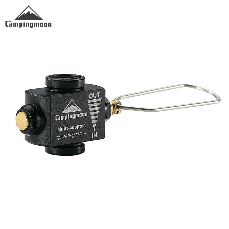 

Picnic accessories, high-altitude flat gas tank adapter, gas tank mutual charging and pressure relief inflation valve