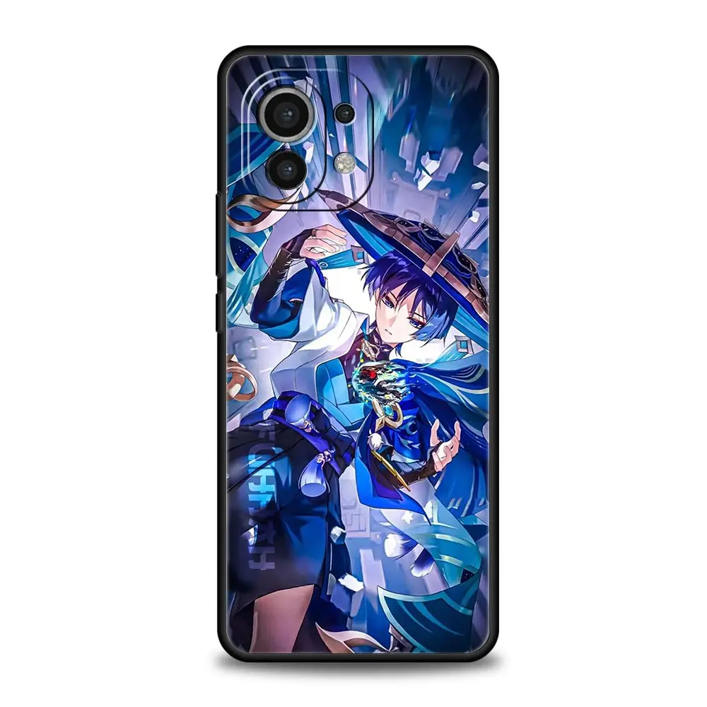 Honkai Star Rail Genshin Impact Phone Case For Xiaomi 14 13T 12T Pro 12 13 11 Mi Note 10 Lite 10T 5G 11X Pro 11T 11i 9T Cover