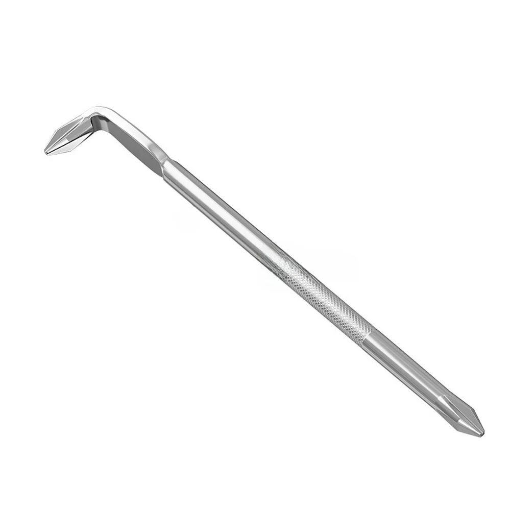 1PC Tight Space Repair L Shape Screwdriver Magnetic Screwdriver For Tight Spaces Power Tool Accessory Angled Head Tool
