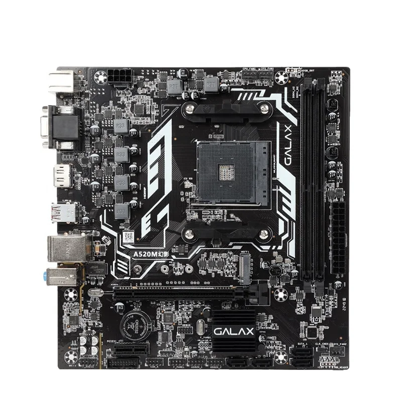 

Galax Gamer PC Gaming A520 M ATX DDR4 placa madre AM4 AMD Motherboard A520M