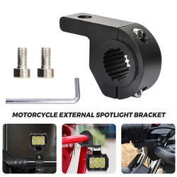 Motorcycle Spotlight Holder Aluminum Alloy Extension Bracket Light Bar Clamp Kits Refit Accessories for Off-Road ATV UTV