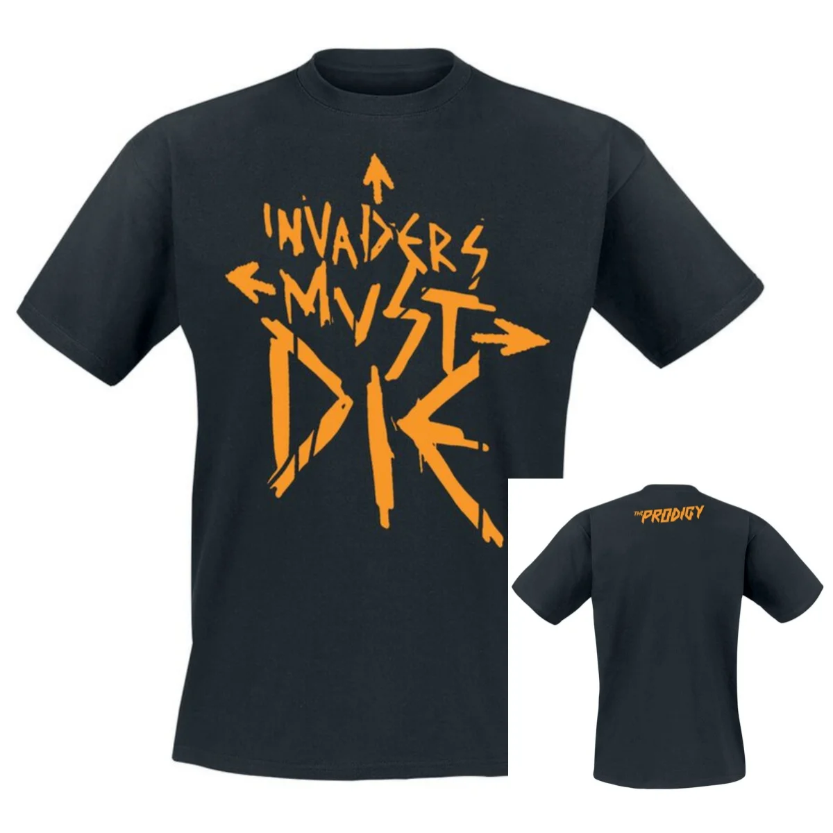 Invader Must Die The Prodigy T-Shirt, 100 % Baumwolle, Grafik-T-Shirt für Männer und Frauen, Sommer-Streetwear-Top – Detail 2