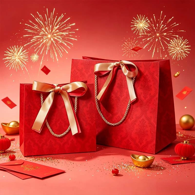 Tas Belanja Karton Tebal Mewah - Gift Box Wrap Set ulasan dan harga