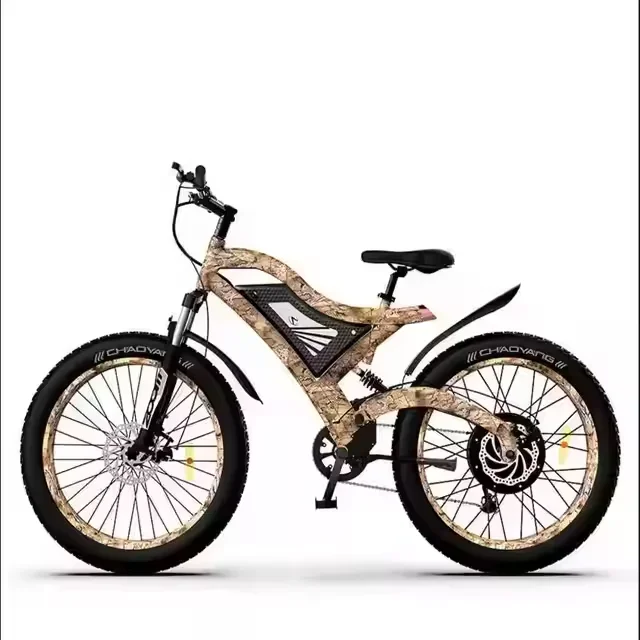 

Amazing Selling Price Offer: AOSTIRMOTOR S18 1500W 48V All Terrain Fat-Tire Electric Hunting Mountain Bike for SALE