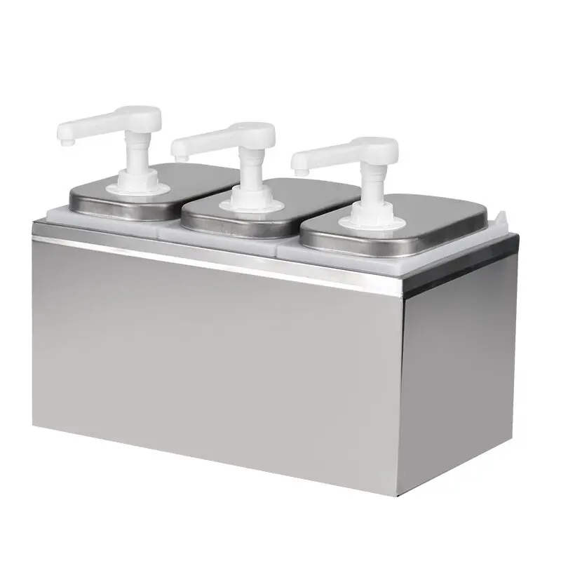 Stainless Steel Sauce Pump Dispenser Commercial Catering Restaurant Canteen Kitchen Filling Equipment