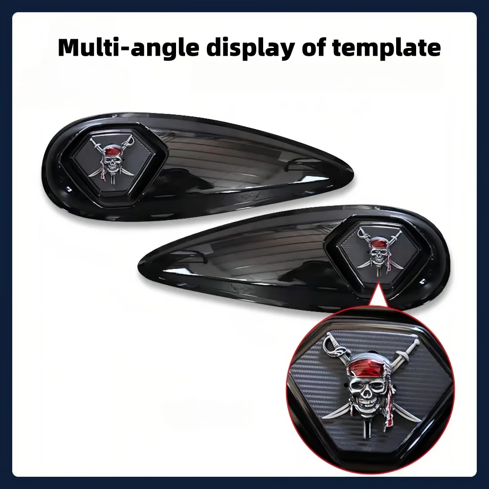 벤다 블랙 플래그 500 연료 탱크 와이드 바디 나폴레옹 킹실라 450 연료 탱크 와이드 바디 장식 커버 보호 커버에 적합