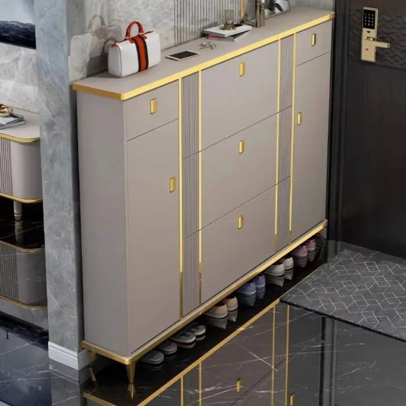 

Interior Design Shoe Cabinet Waterproof Beutiful Luxury Storage Fashion Shoe Rack Organizer Modern Archivadores Unique Furniture