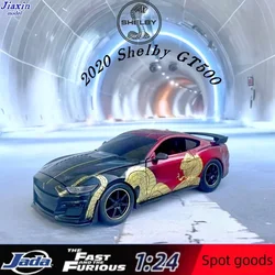 jada1:24 Ford 2020 Shelby GT500 Simulation Alloy metal car model Classic static display gift