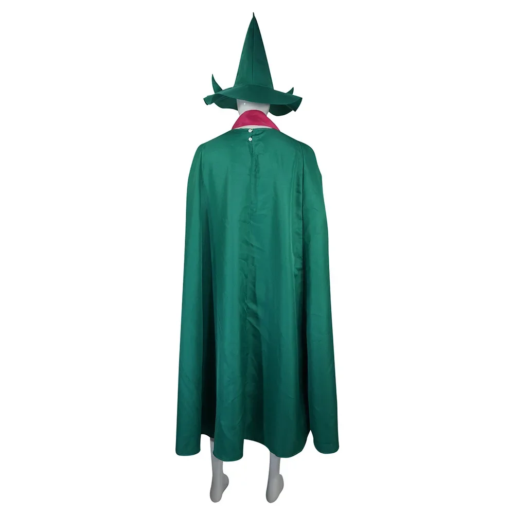 Deltarune Ralsei disfraz de Cosplay, bata, capa, sombrero, trajes para adultos, traje de Carnaval de Halloween