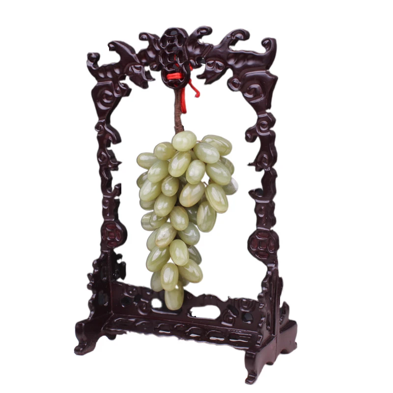 

Jade carving, living room wine cabinet decorations, housewarming, new home gifts, and wealth seeking ornaments