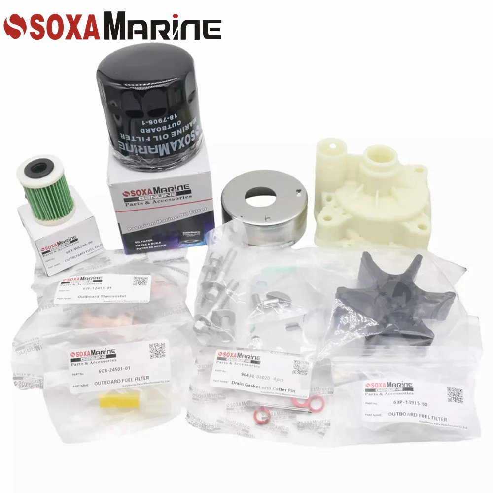 100 Hours Outboard Maintenance Service Kit for Yamaha F200C F225B Marine Motors