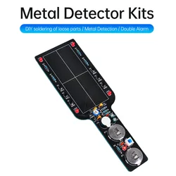 DC3-5V Handheld Simple Metal Detector Electronic Kit DIY Metal Detector Kit DIY Technology Training Welding Metal Detector