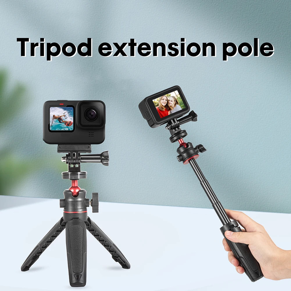 Selfie Stick Cellphone Tripod for DJI Action 5 Pro Extension Rod Pole Bar Extending Selfie Stick for GoPro Hero13/insta360 X4