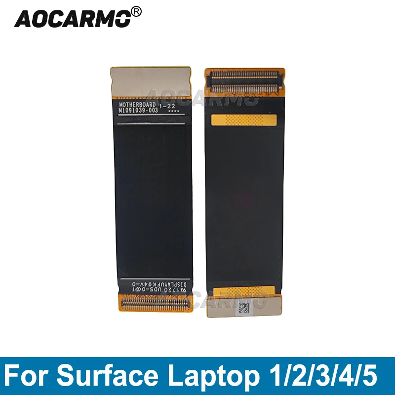 

Aocarmo For Microsoft Surface Laptop 1 3 LCD Flex Cable Connection M1091039-003 Replacement Repair Parts